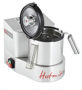 Cutter con sistema di cottura e refrigerazione