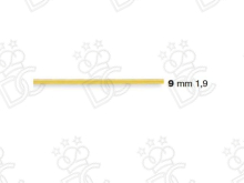 Filière en bronze N. 009 pour Spaghetti 1,9 mm