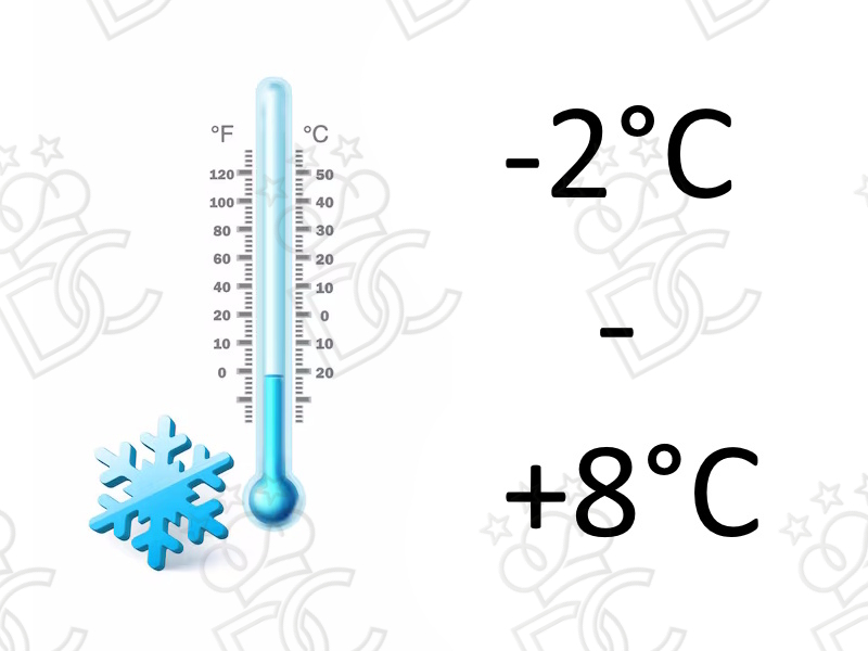 Accessorio: T. Lavoro: -2/+8°C -