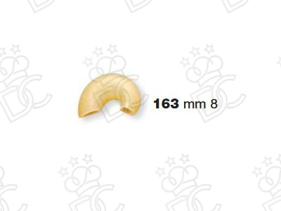 Bronze Die No. 163 for Smooth Curved Pasta 8 mm