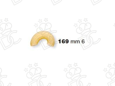 Filière en bronze N. 169 pour Curvi rigati 6 mm