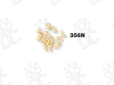 Bronze Die No. 356N for 6.5 mm Numbers