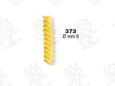 PTFE Die No. 373 for Fusilli (3 spirals) 8 mm