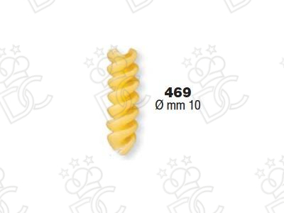 Filière en PTFE N. 469 pour Fusilli (2 principes) 10 mm