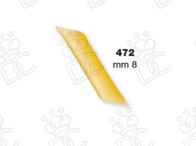 Filière en PTFE N. 472 pour Penne lisses 8 mm