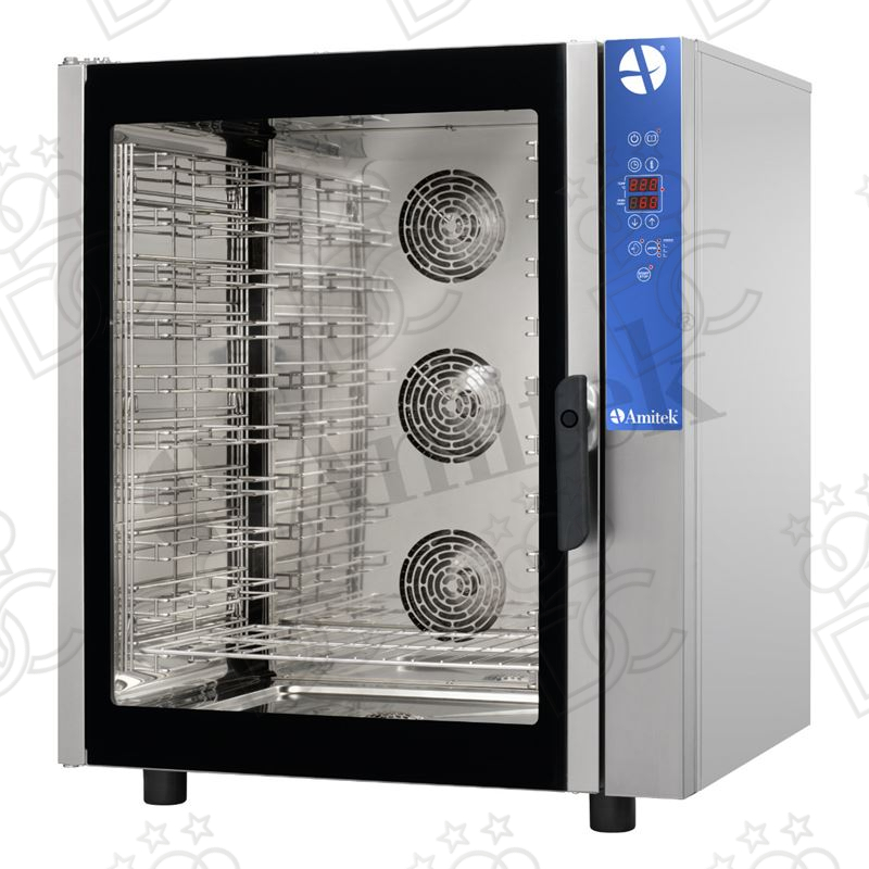 Four à convection électrique Commandes analogiques avec humidificateur - 10 plaques
