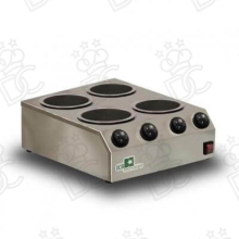Double chocolate melter for gelato Caraphot Mini 4 - capacity 2 L x 4
