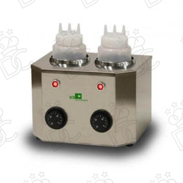 Warm&Squeeze Two sauce warmer - two containers - bottle capacity 1 L