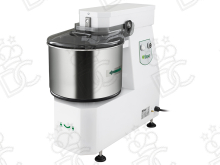Pétrin à spirale Ligne Classic - Tête relevable et cuve amovible - Capacité cuve : 16 l