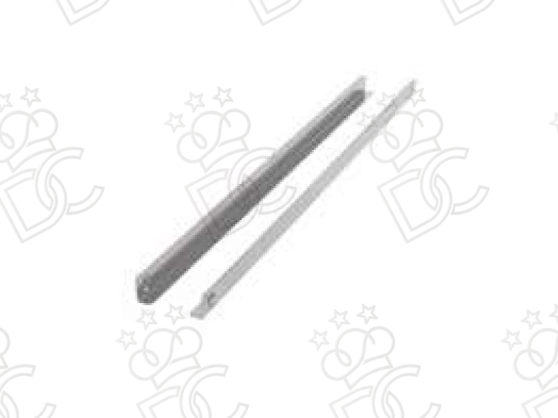 Coppia Guide In Acciaio Inox A “L” - Mm 414,5