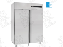 Armoire réfrigérée double température 1400L - Température : Positive + Négative - Temp. de travail : -2/+8 °C - -18/-22 °C - Ligne : Gastronomie