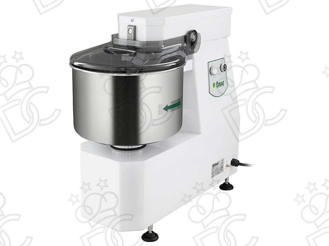 Pétrin à spirale Ligne Classic - Tête fixe - Capacité cuve : 32 l - Alimentation 230V/1N/50Hz
