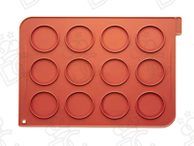 Tapis en silicone alimentaire pour Whoopies