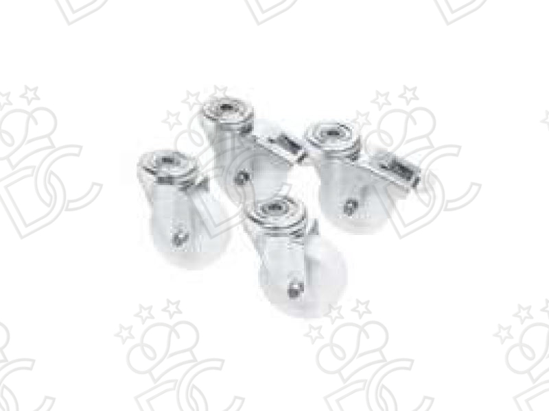 Kit 4 wheels (2 with brake)