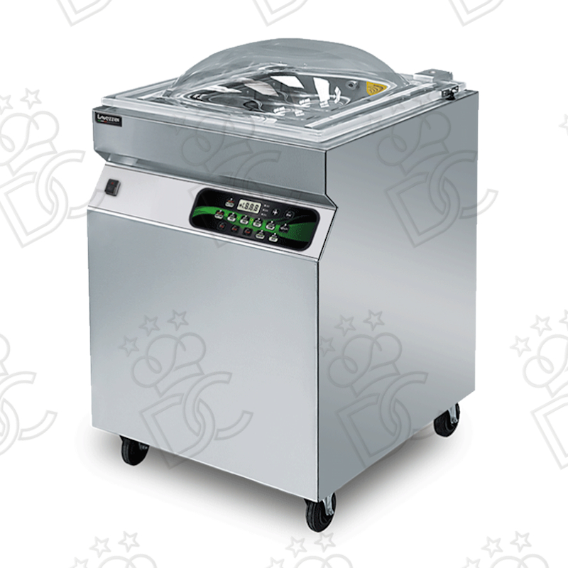 Machine sous vide à cloche sur chariot - barre de soudure 45 cm