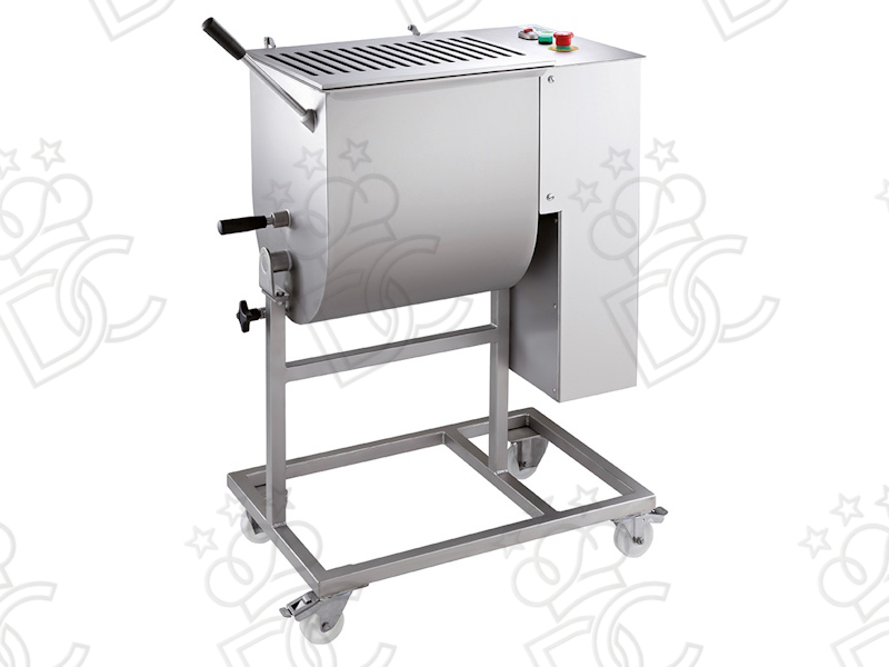 Pétrin à viande à 1 pale - capacité cuve 30-75 Kg - triphasé