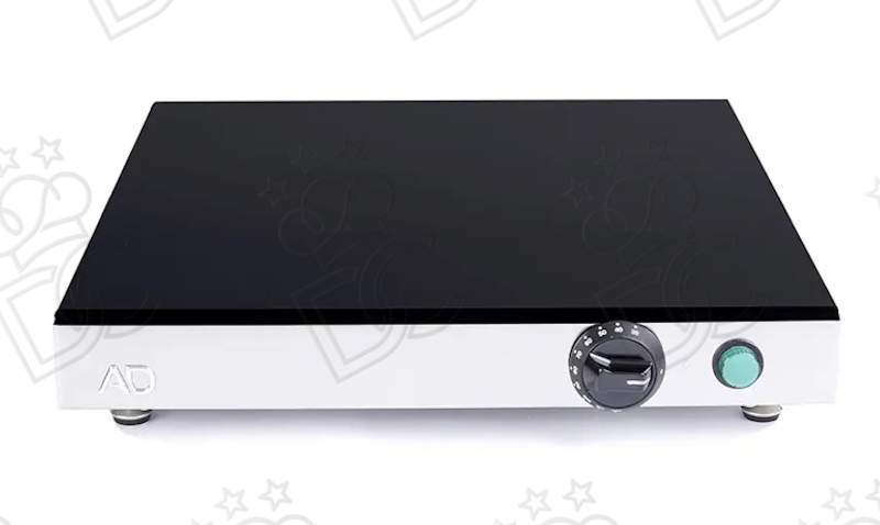 Tempered glass holding shelf - 42x42 cm