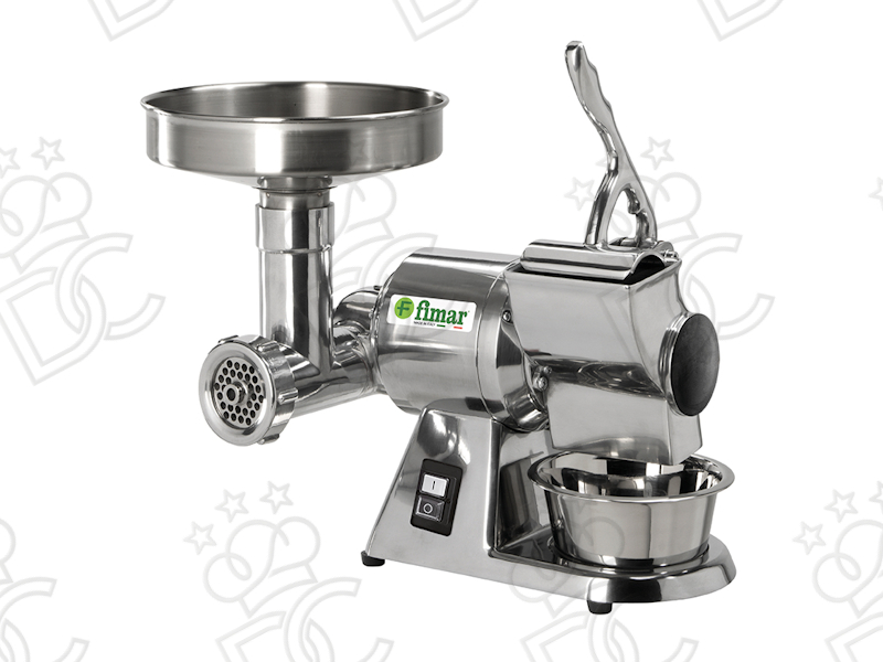 Combiné hachoir-râpe AB8D - groupe de broyage en aluminium