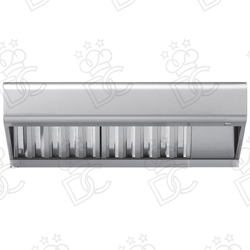 Hotte à condensation en acier inox pour four à convection