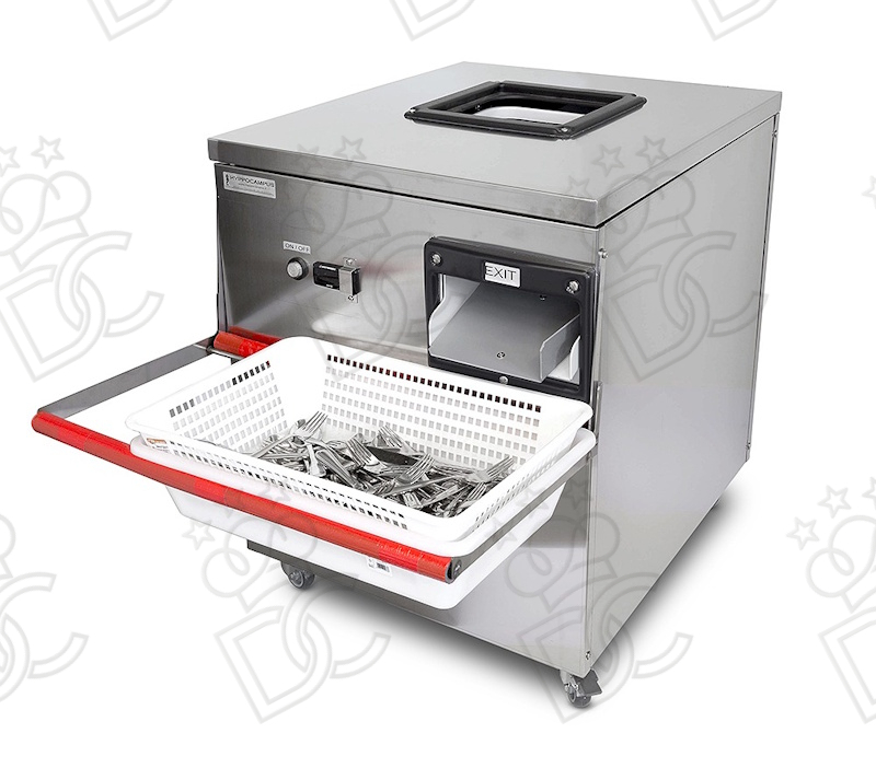 Asciugaposate - produzione oraria 12000 pz/h - caricamento dall'alto