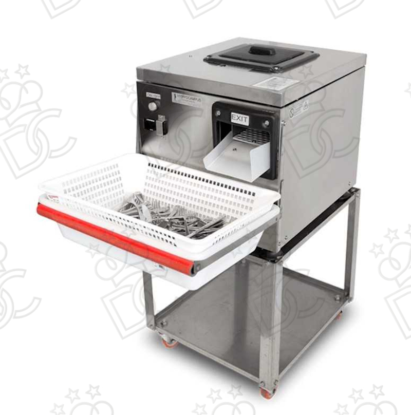 Asciugaposate - produzione oraria 2500pz/h - caricamento frontale
