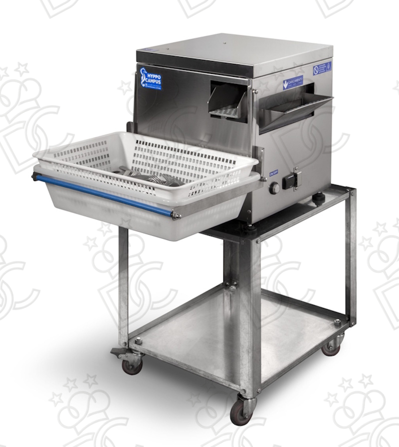 Asciugaposate - produzione oraria 2500pz/h - caricamento laterale