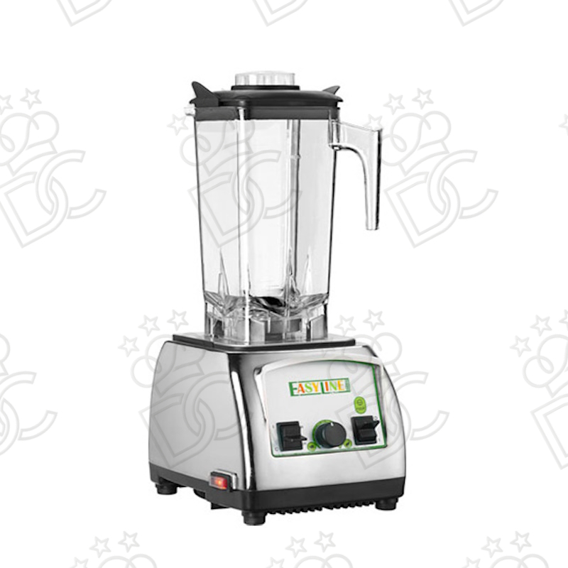Blender with 2-litre capacity - chrome-plated plastic housing - speed control