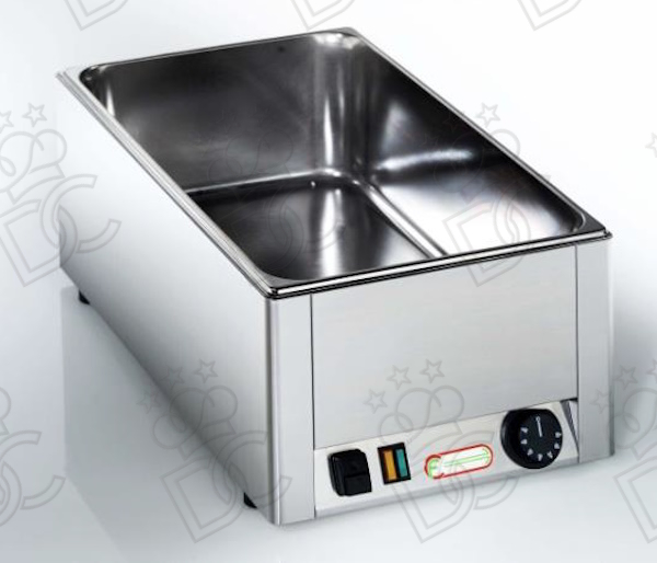 Electric countertop bain-marie - 1x GN 1/1 h160