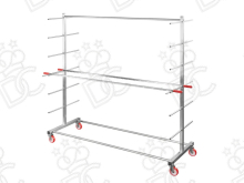 Chariot pour tourner les panettones 1,5 m