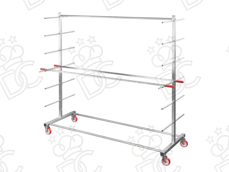 Chariot pour tourner les panettones mt 2,25