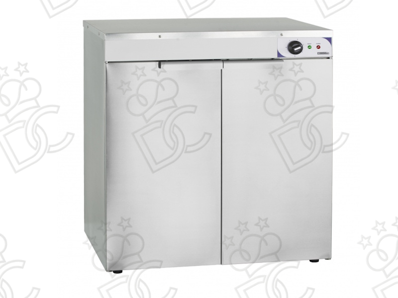 Meuble chauffe-assiettes - capacité 120 assiettes Ø 330 mm