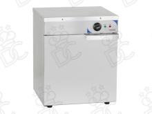 Meuble chauffe-assiettes de comptoir - capacité 30 assiettes Ø 330 mm