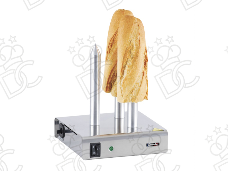 Scaldapane per Hot Dog 3 punzoni