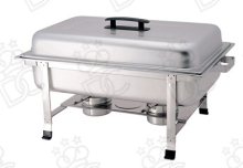 Chafing dish with alcohol burners