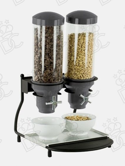 Distributeur de céréales et muesli - 2 tubes de 3 litres