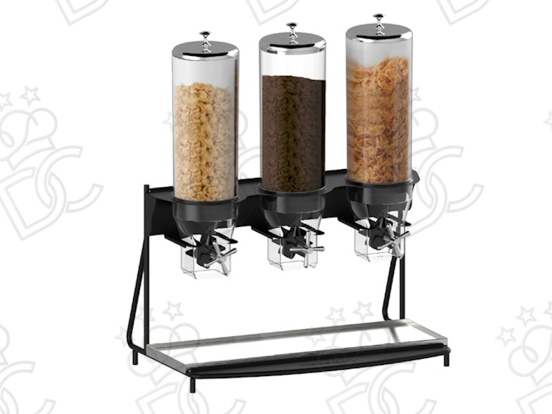 Distributeur de céréales - 3 tubes de 5 litres