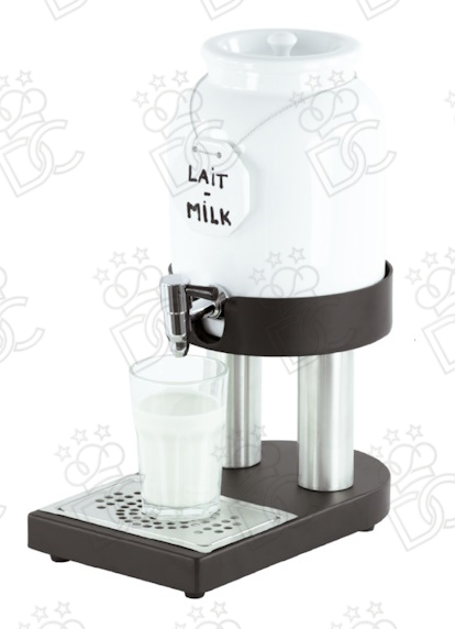 Distributeur de lait frais en porcelaine 4 L