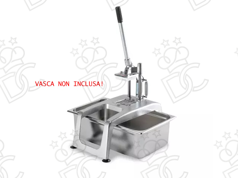 Professional manual potato cutter CF-5 - cutting thickness 8x8 mm