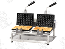 Macchina per waffle doppia 180 °