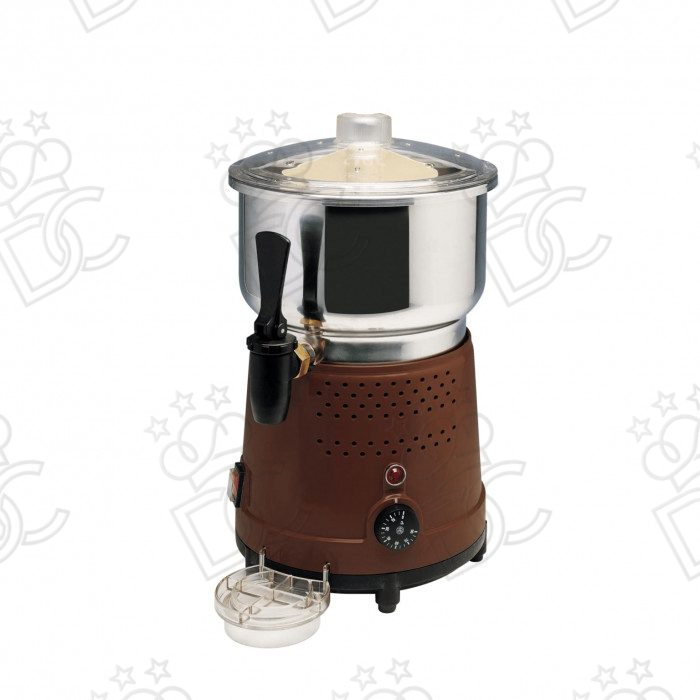 Cioccolatiera 8 litri contenitore inox