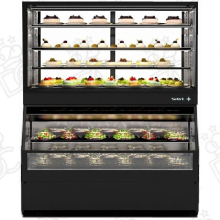 Vetrina espositiva 2T modulo inferiore freddo - modulo superiore freddo