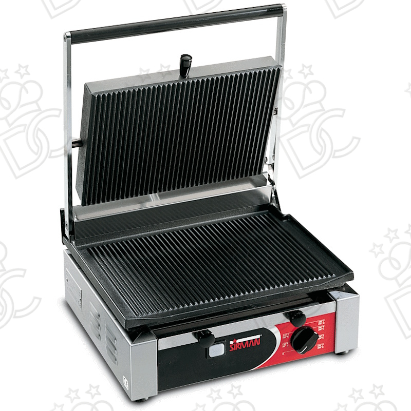 Medium toaster grill model CORT - ribbed base and ribbed lid