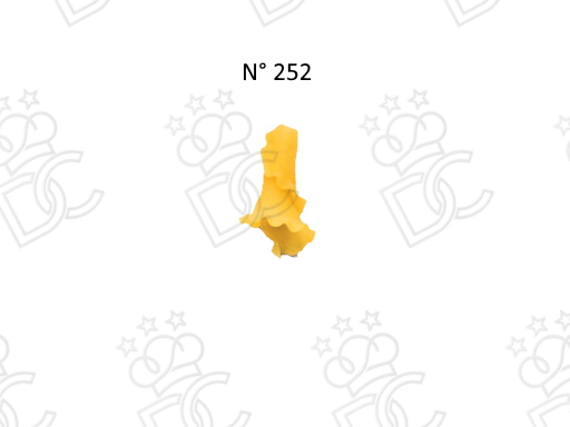 Trafila n. 252 in bronzo per campanelle