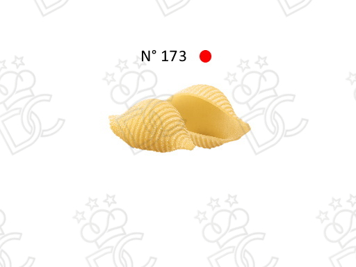 Trafila n. 173 in bronzo per conchiglie rigate