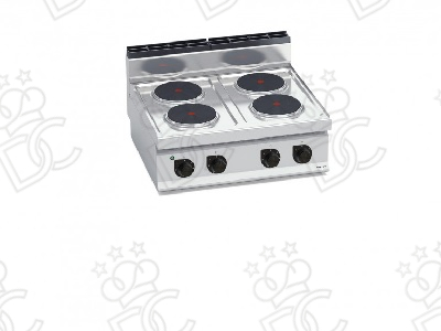 Electric Kitchen 4 Round Countertop Plates