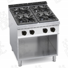 Cucina a gas 4 fuochi