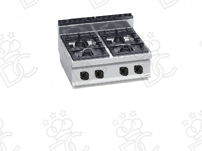 Countertop 4-burner gas stove - High Power