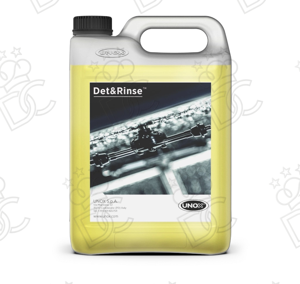 DET&Rinse™ - Detergente brillantante concentrato per lavaggio automatico dei Forni - 2x5lt