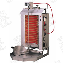 Electric gyros machine with 4 heating elements in 2 sections - meat capacity 15 kg
