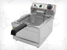 Friteuse électrique de comptoir Beckers - capacité 6 litres - cuve amovible